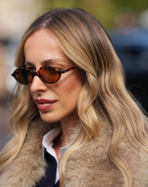 Woman wearing sunglasses